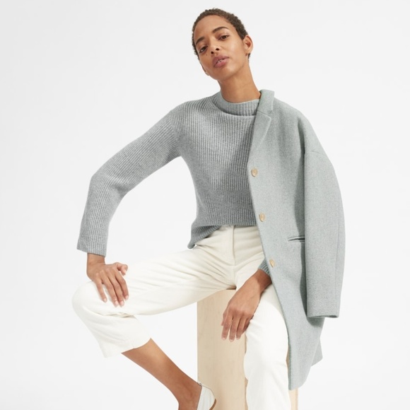 🚫SOLD🚫 Everlane The Cashmere Rib Mockneck - Picture 3 of 7